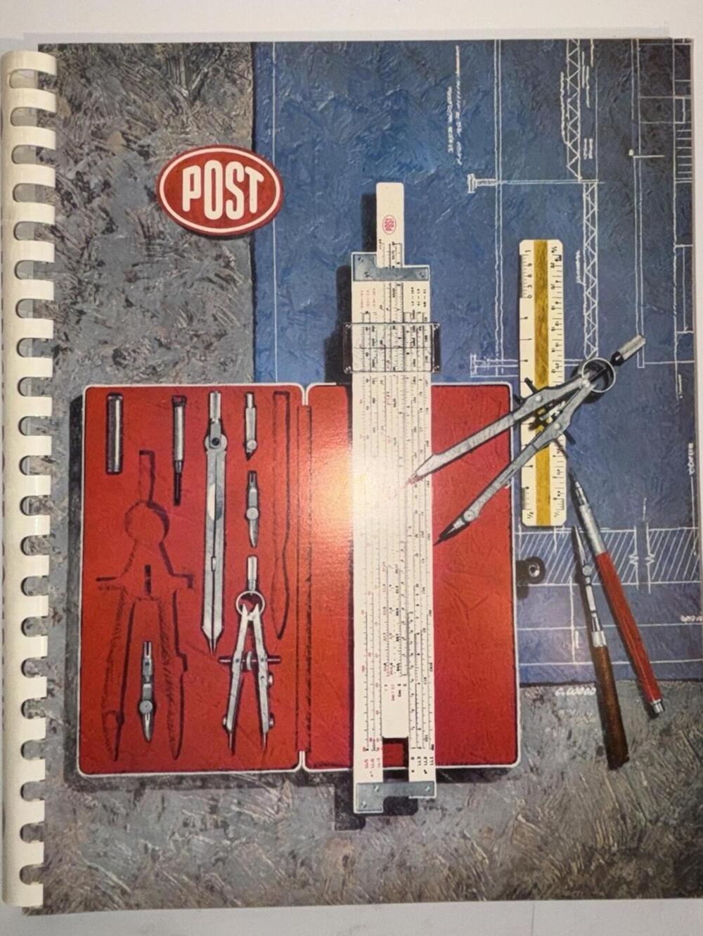 Vintage 1966 Fredrick Post General Catalog Drafting Slide Rule Equipment VG